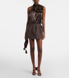 Magda Butrym Linen miniskirt