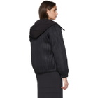 Pleats Please Issey Miyake Reversible Black Down Plisse Jacket