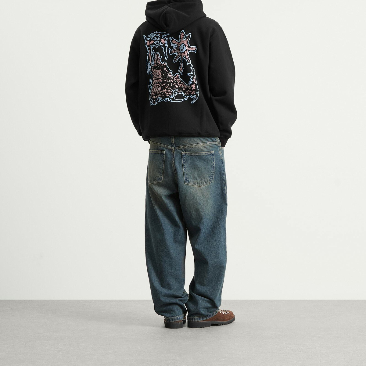 Polar Skate Co. Men's Lovely Day Dave Hoodie in Black