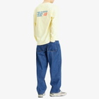 New Balance Athletics Premium Logo Long Sleeve in Parchment