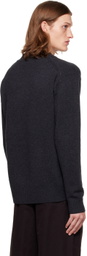Joseph Gray Soft Wool Sweater