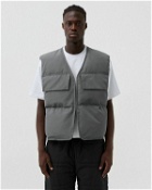 Bstn Brand Puffer Vest Grey - Mens - Vests