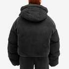 Entire Studios Women's Hooded Puffer in Iron