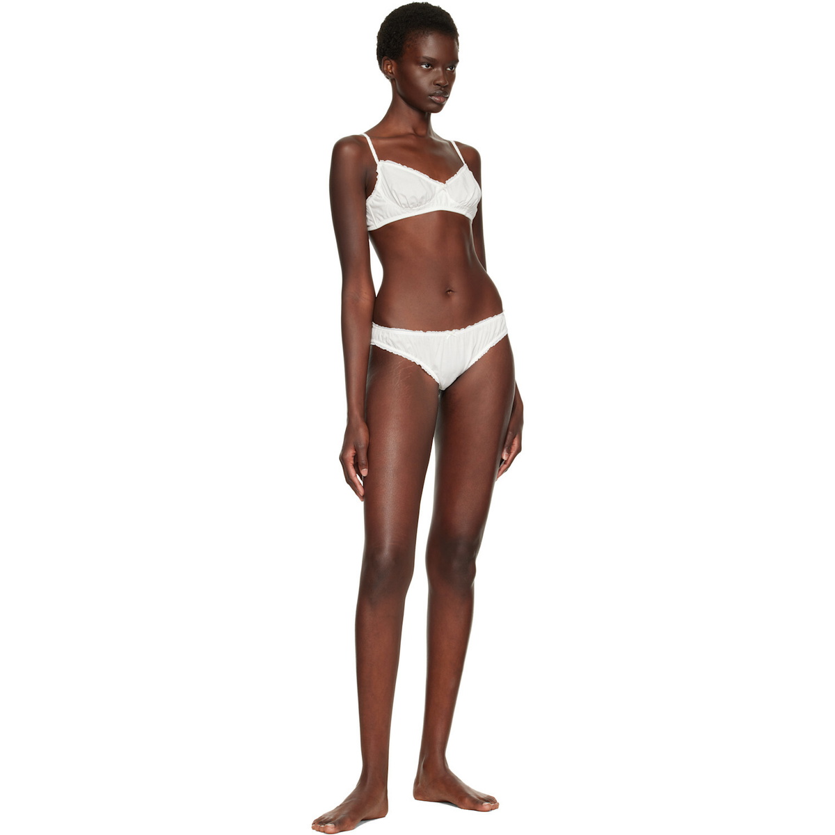 Cou Cou White 'The Brief' Briefs