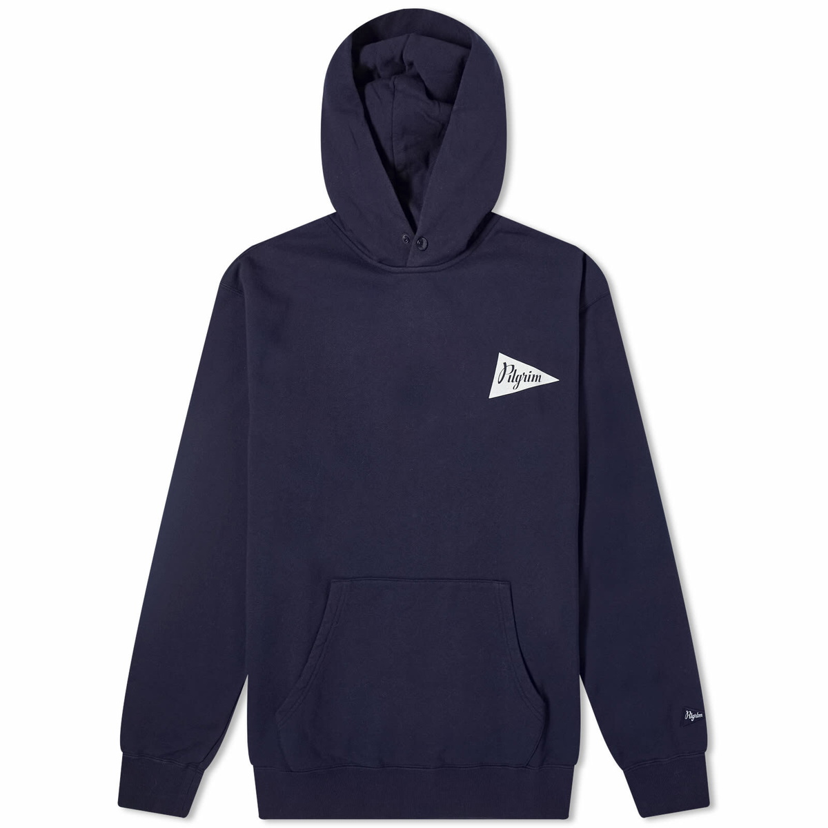 Pilgrim Surf + Supply Men's Team Hoody in Black Pilgrim Surf + Supply