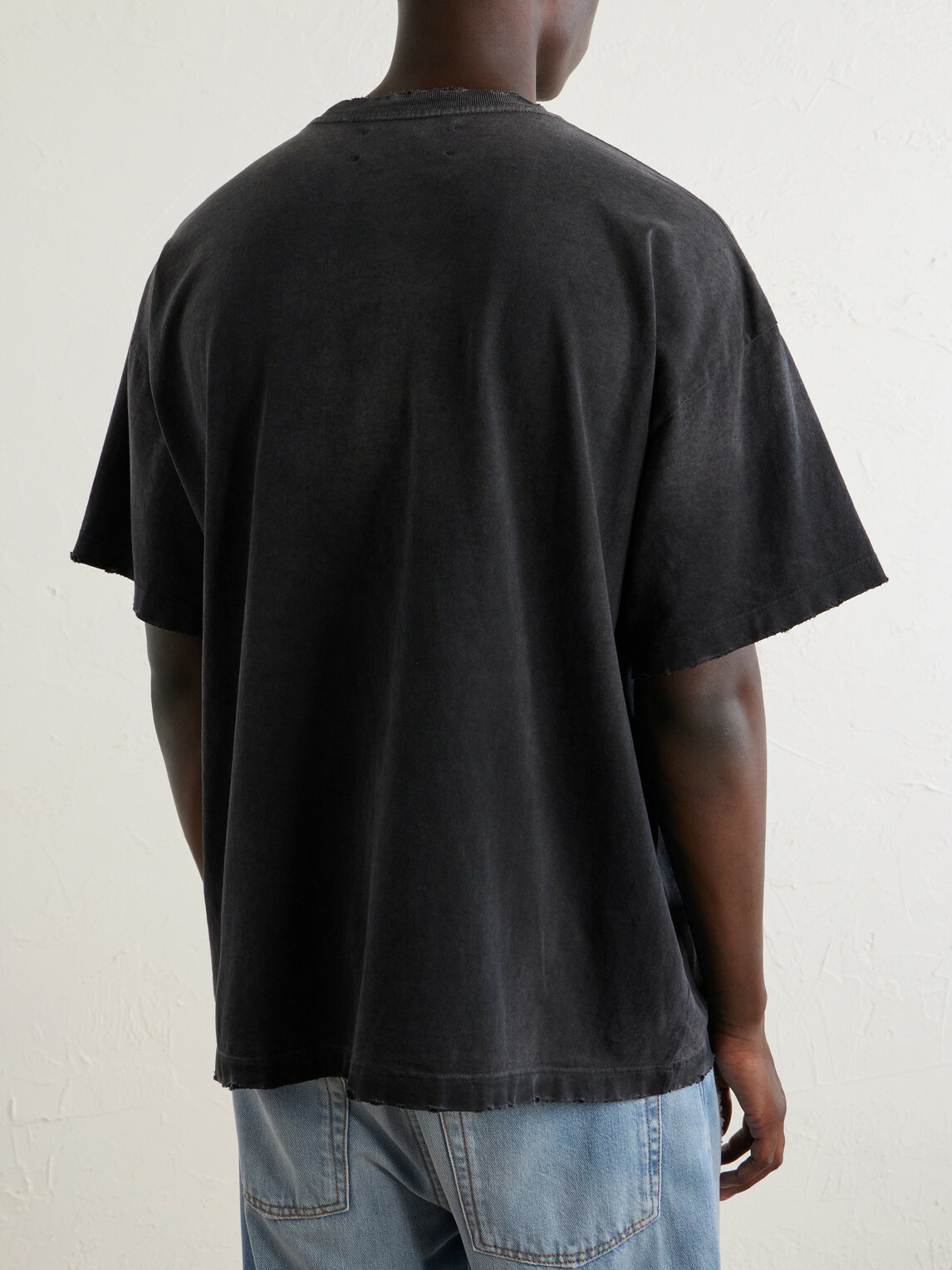 Satoshi Nakamoto - Escape Reality Logo-Print Cotton-Jersey T-Shirt - Black