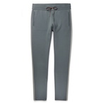 Loro Piana - Tapered Cashmere-Trimmed Virgin Wool Sweatpants - Green