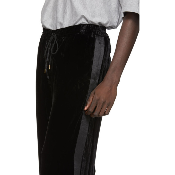 Sasquatchfabrix. Black Velvet Easy Lounge Pants Sasquatchfabrix