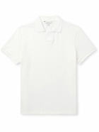 Club Monaco - Johnny Stretch-Cotton Piqué Polo Shirt - White