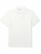 Club Monaco - Johnny Stretch-Cotton Piqué Polo Shirt - White