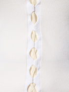 DION LEE - Knit Cotton Crepe Cardigan Top