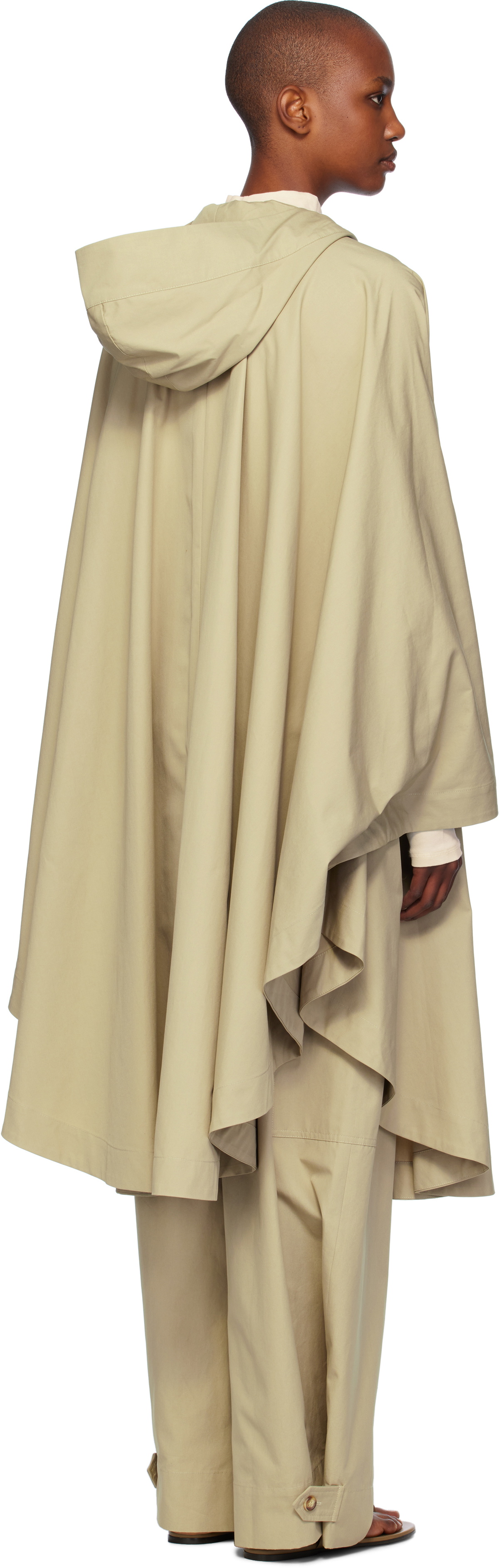 La Collection Beige Odin Trench Coat