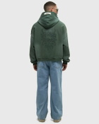 Rough. FIG LEAF HOODIE Green Mens Hoody