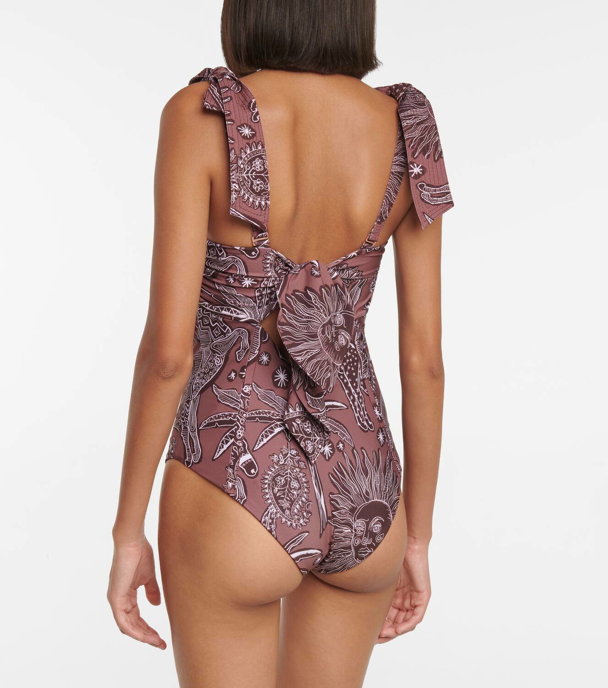 Johanna Ortiz Mystic printed swimsuit