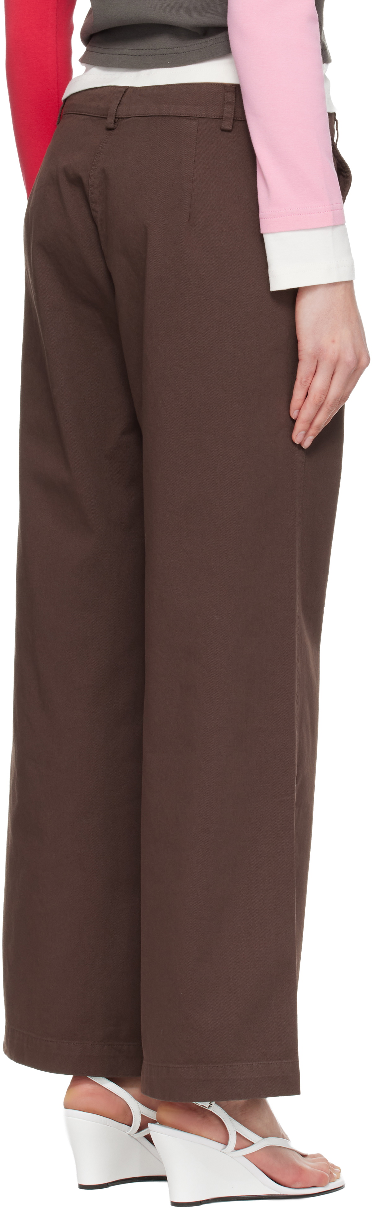 Gimaguas Brown Belt Trousers