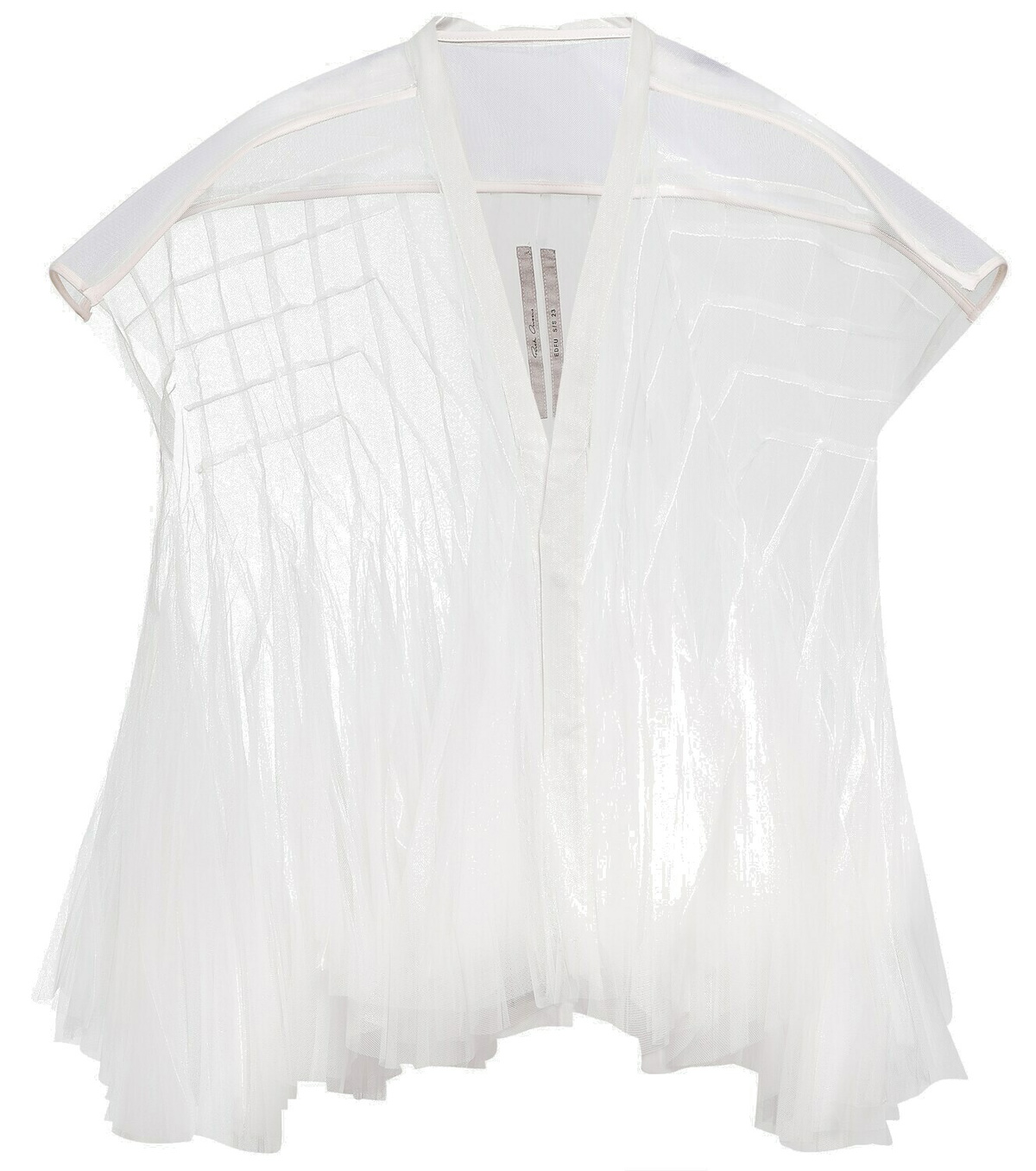 RICK OWENS tulle shift