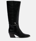 Staud Austin leather knee-high boots