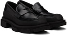both Black Gao Loafers