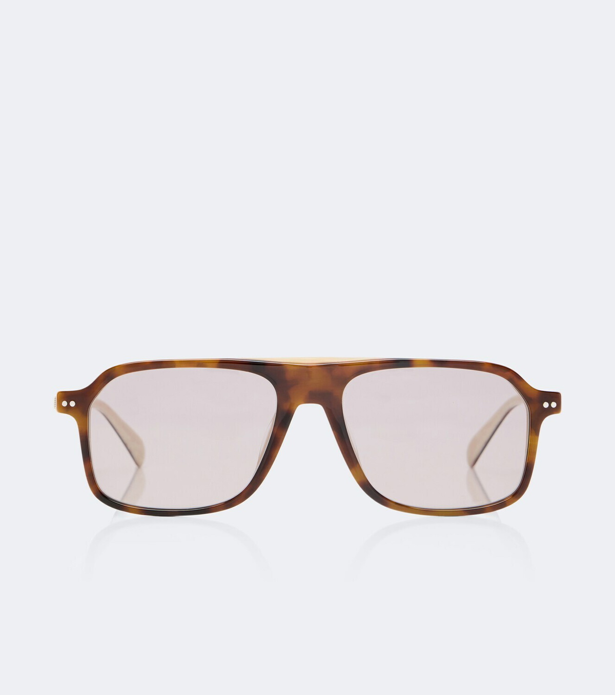 Brunello Cucinelli Sartorial Sunset rectangular sunglasses