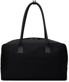 Juun.J Black Logo Duffle Bag