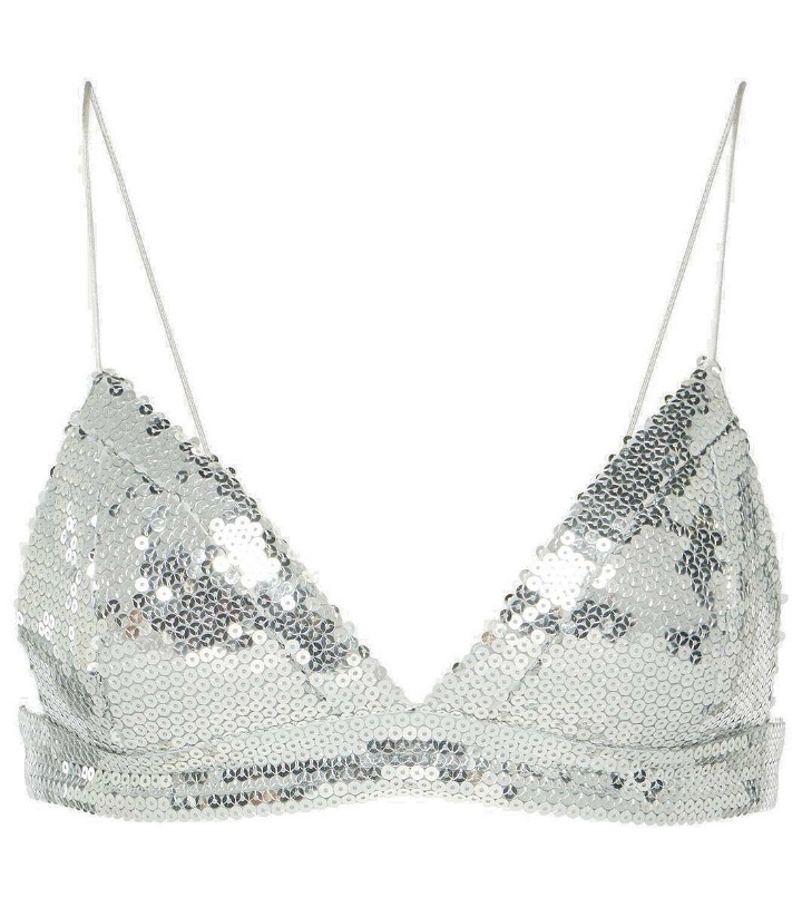 Photo: Alex Perry Sequined bralette
