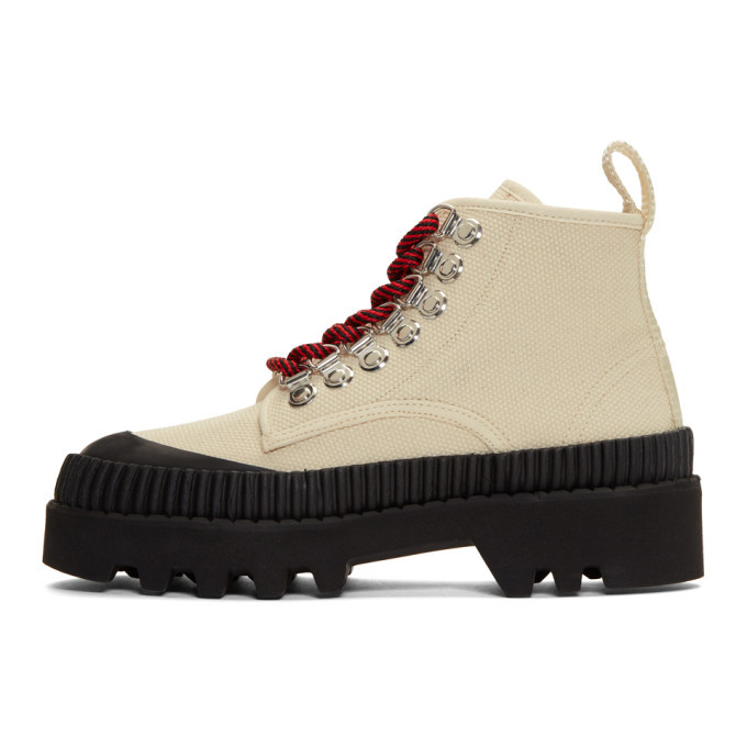 Proenza Schouler Off White Lug Sole Boots Proenza Schouler