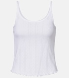 Róhe Pointelle cotton tank top