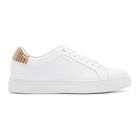 Paul Smith White Multistripe Basso Sneakers