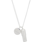 Ambush Silver Pill Charm Necklace