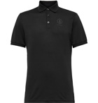 Bogner - Daniel Logo-Print Piqué Golf Polo Shirt - Black