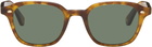 Garrett Leight Brown Lachman Sunglasses