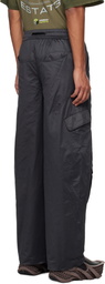 NAMESAKE Black Rod Warm Up Cargo Pants