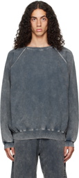Omar Afridi Gray Shabby Sweatshirt