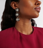 Givenchy Crystal-embellished drop earrings