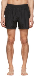 Ermenegildo Zegna Black Polyester Swim Shorts