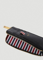 Thom Browne - Zip-Around Wallet in Black