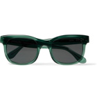 ahnah - Bosco D-Frame Tortoiseshell Bio-Acetate Sunglasses - Blue
