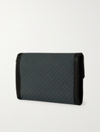 And Wander - Reflective Webbing-Trimmed Checked Canvas Wallet