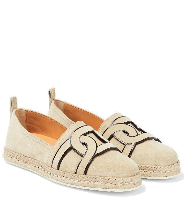 Photo: Tod's - Kate suede espadrilles