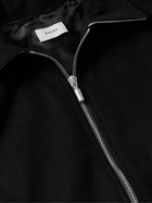 Rhude - Logo-Appliquéd Wool-Blend Varsity Jacket - Black
