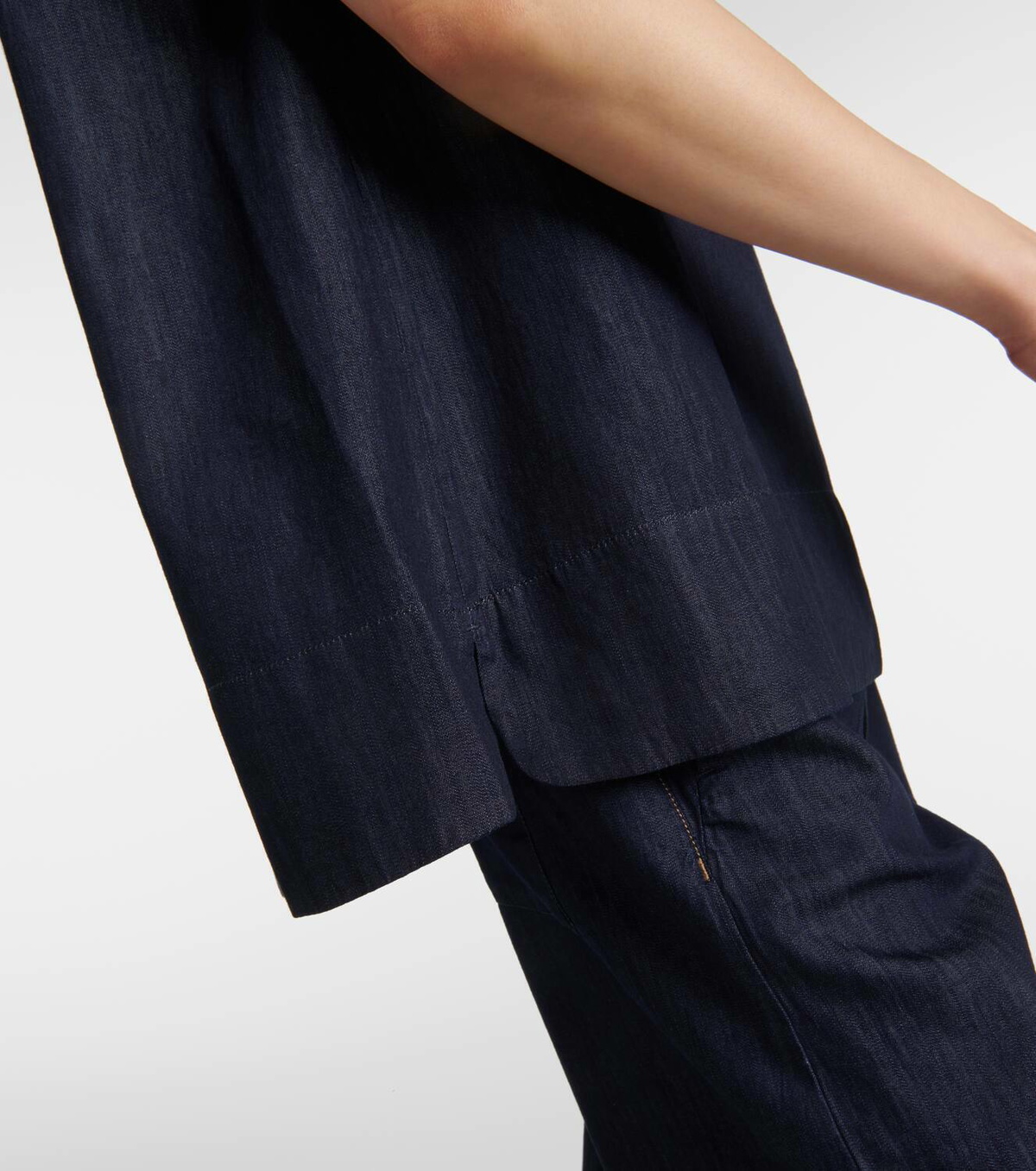 'S Max Mara Baiocco denim top