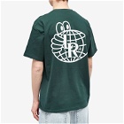 Last Resort AB Men's Atlas Monogram T-Shirt in Dark Green