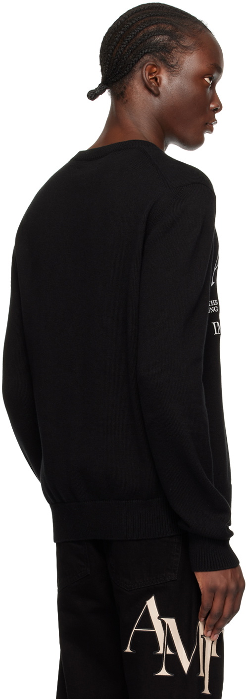 AMIRI Black 'Arts District' Sweater Amiri