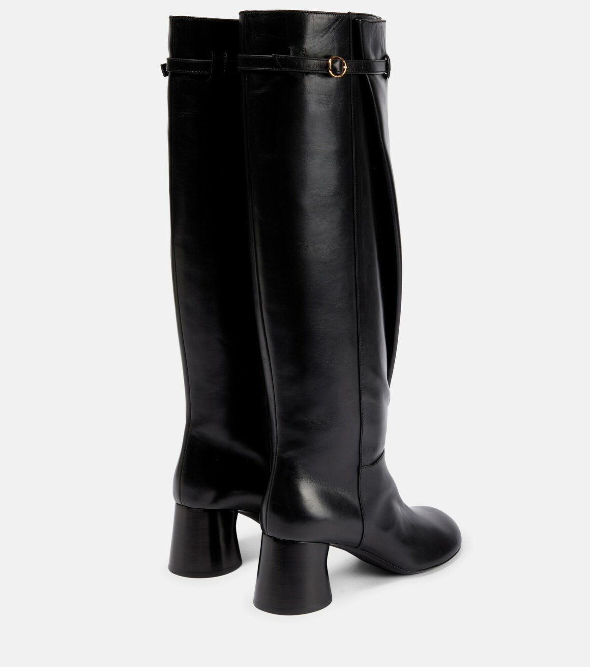 Khaite - Admiral leather knee-high boots