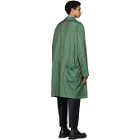 Jil Sanderand Green Mac Coat