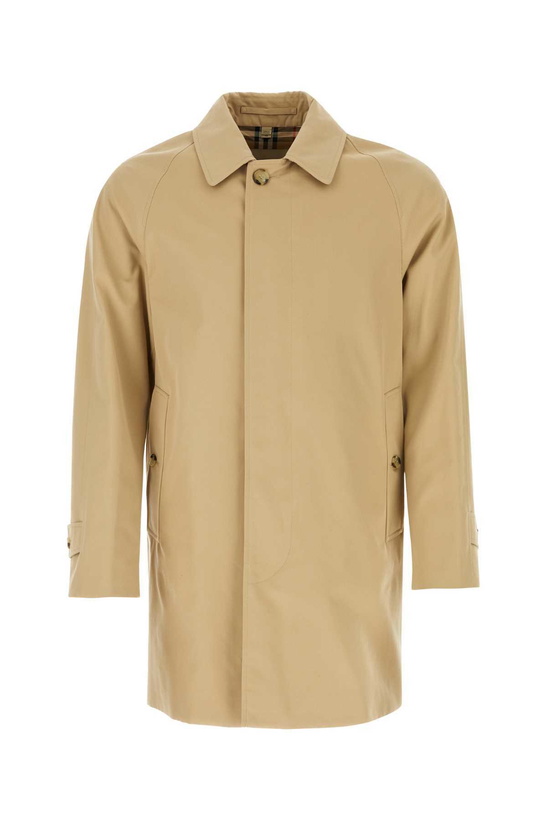 Photo: Burberry Beige Gabardine Overcoat