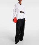 Loewe Flamenco Medium leather clutch