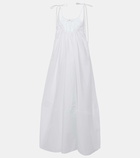 CO Cotton poplin maxi dress