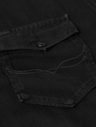 Polo Ralph Lauren - Garment-Dyed Denim Western Shirt - Black