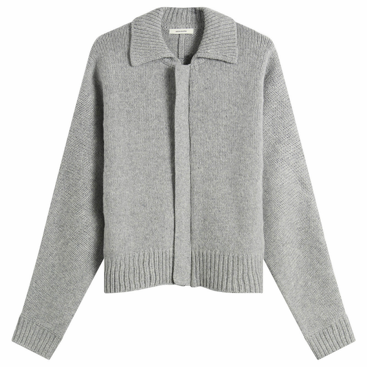Entire Studios Men's Marla Knitted Bomber Jacket in Steel